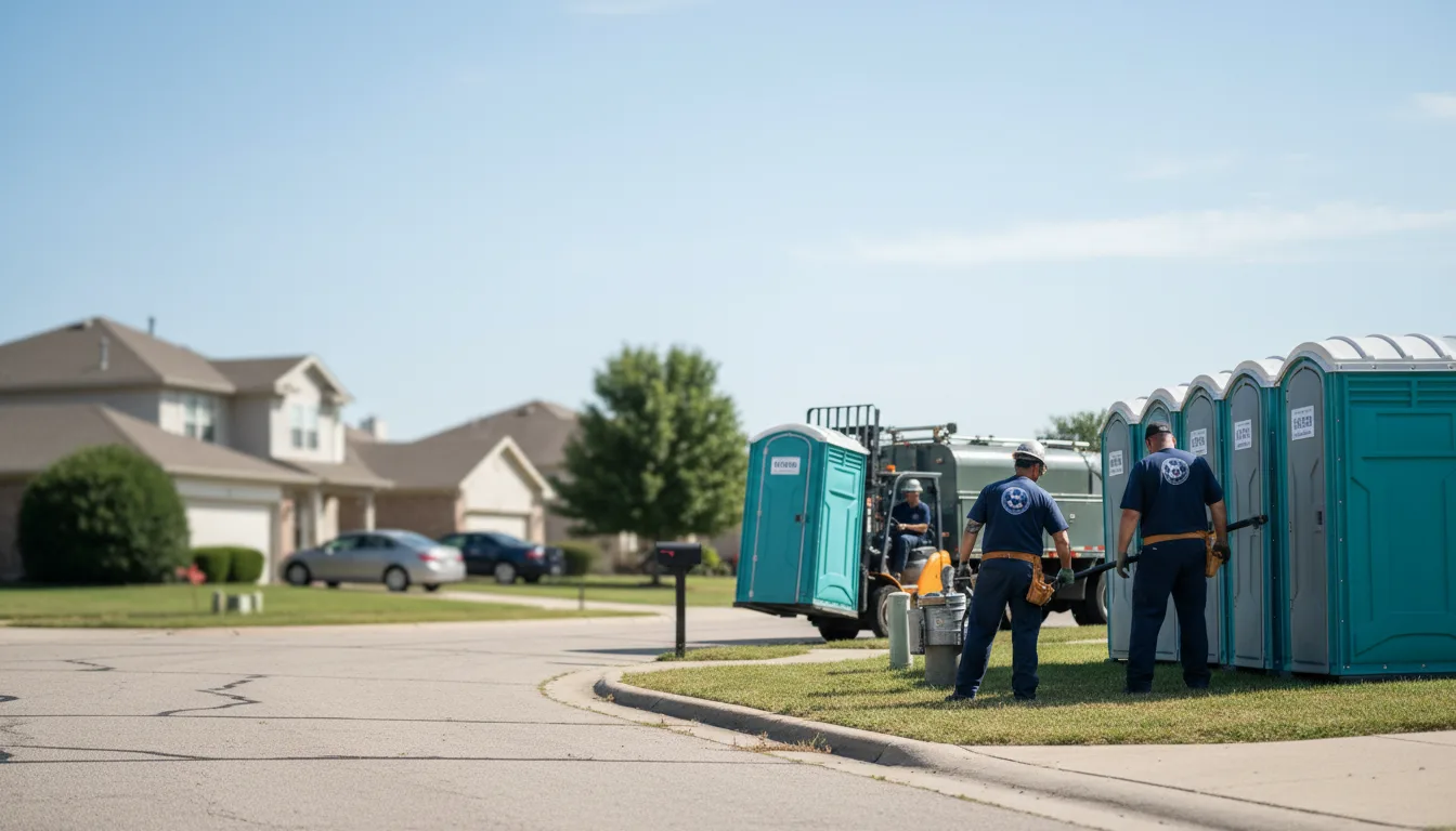 Porta Potty Rental in Halstead, KS near me